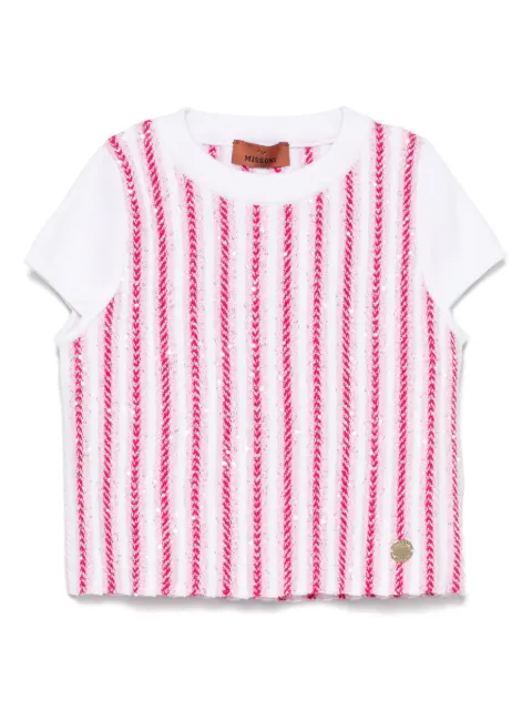 Missoni Kids striped T-shirt