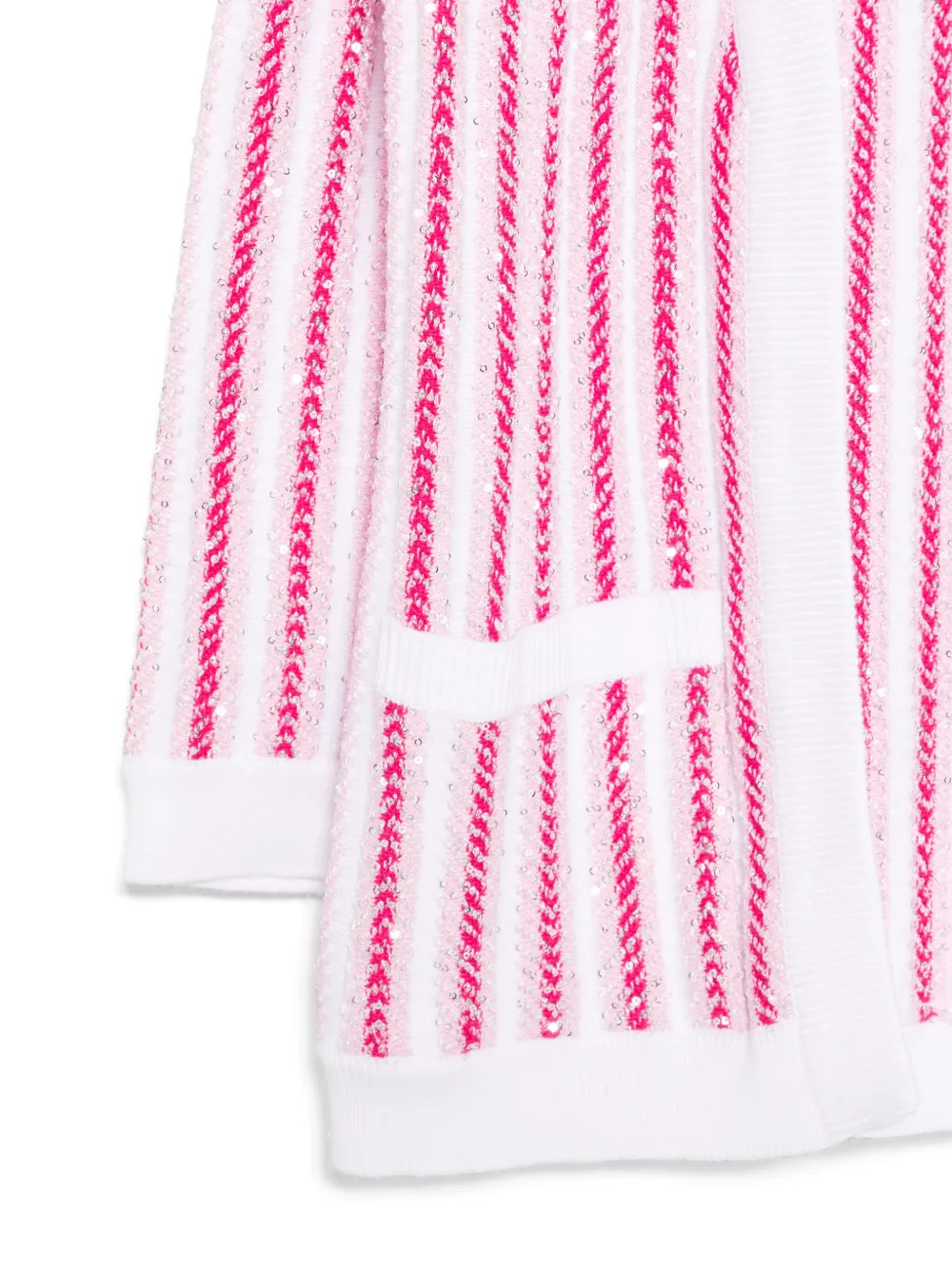 Missoni Kids Gestreept vest Wit