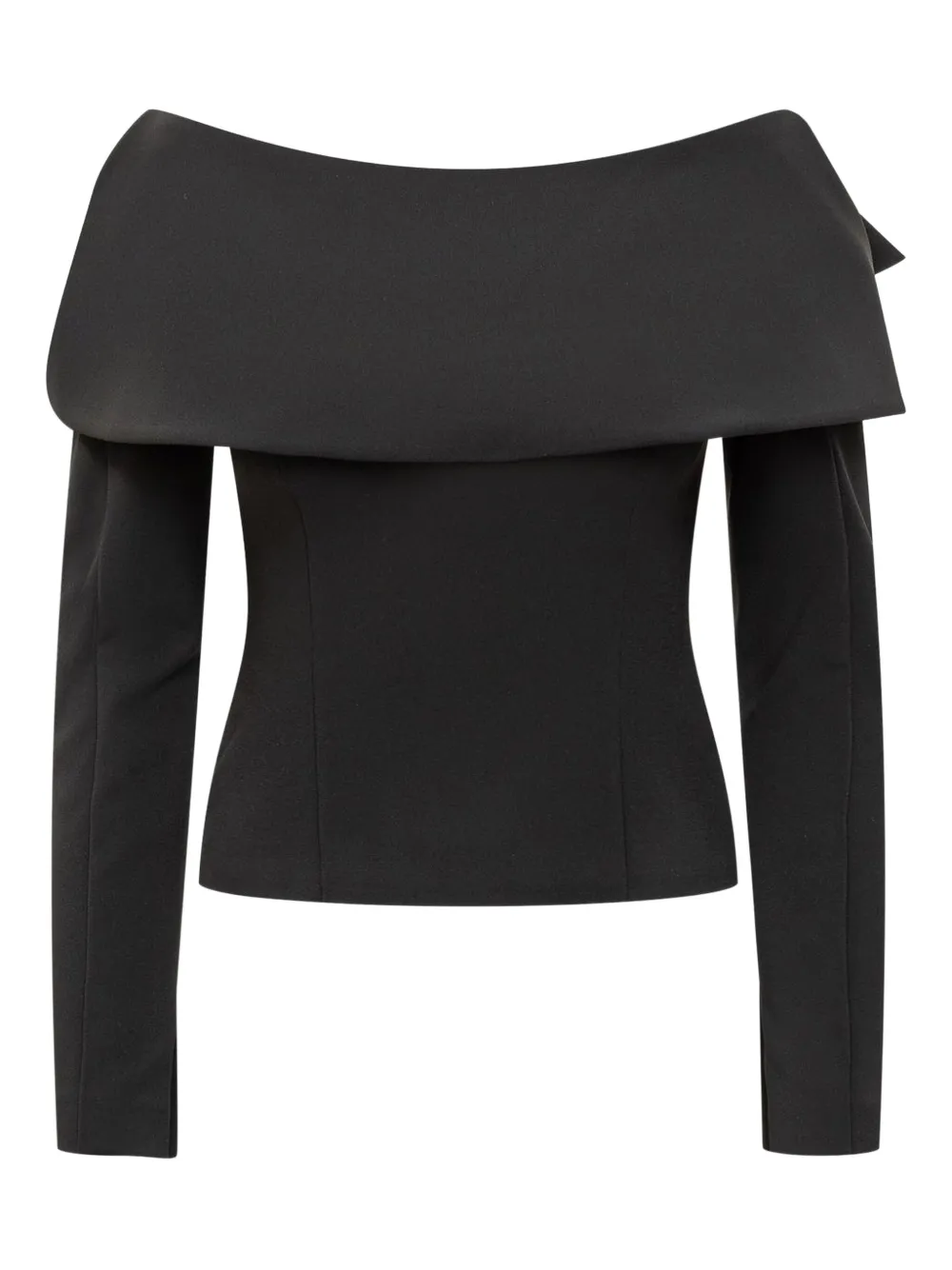 A.W.A.K.E. Mode Off-shoulder vest Zwart