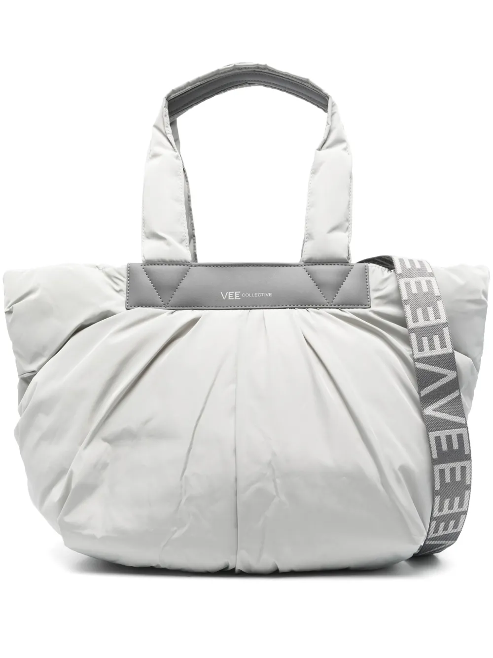 VeeCollective medium Caba tote bag | Grey | Image 1