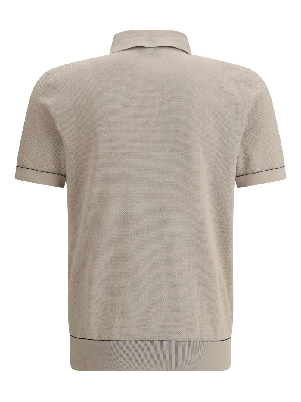 Brioni Katoenen poloshirt - Beige