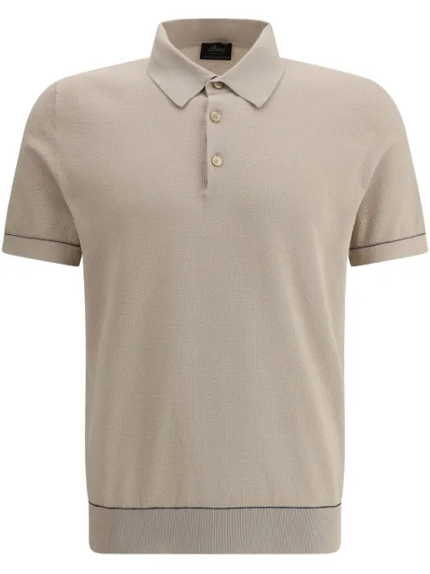 Brioni cotton polo shirt