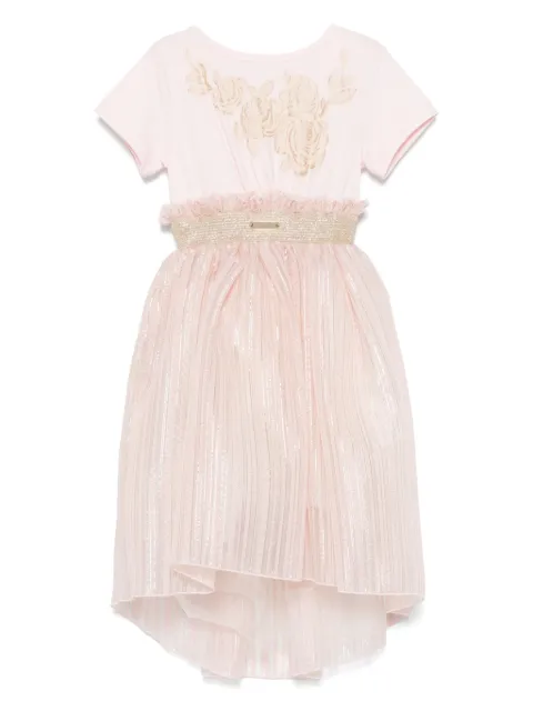 Monnalisa rose-print dress