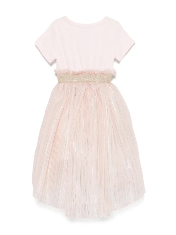 Monnalisa rose-print Dress | Pink | FARFETCH CH