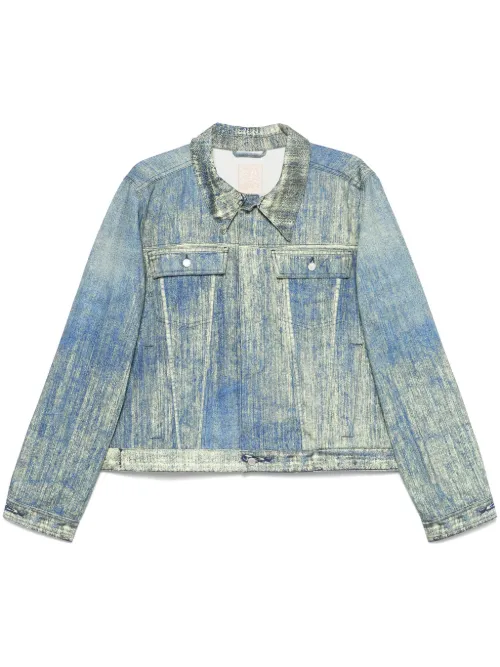 Veste imprimée en jean - CamperLab - Modalova