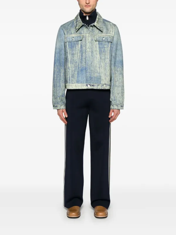 CamperLab プリント デニムジャケット | ブルー | FARFETCH JP