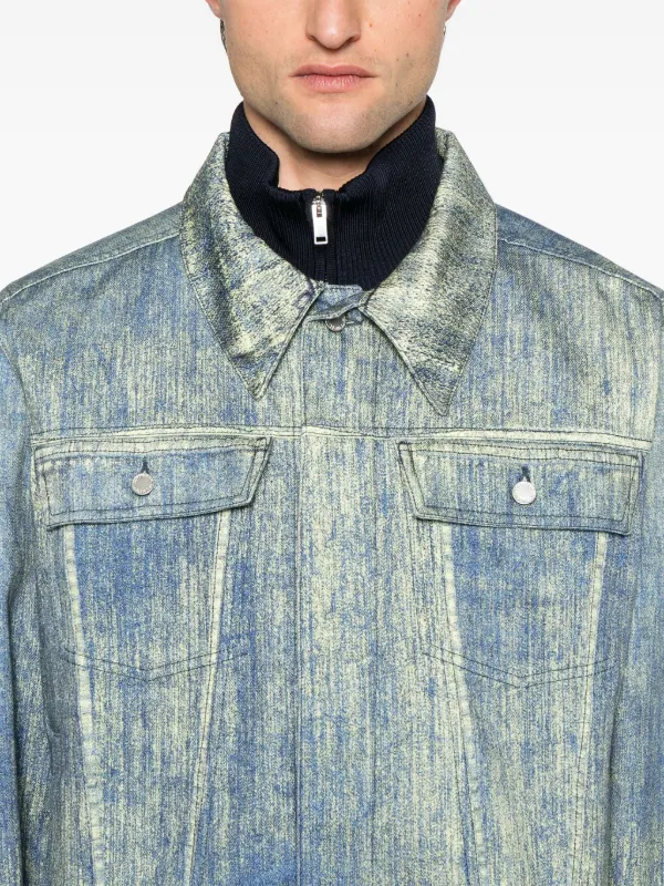 CamperLab プリント デニムジャケット | ブルー | FARFETCH JP