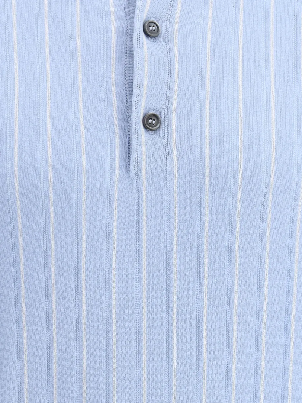 Brioni Trama poloshirt Blauw