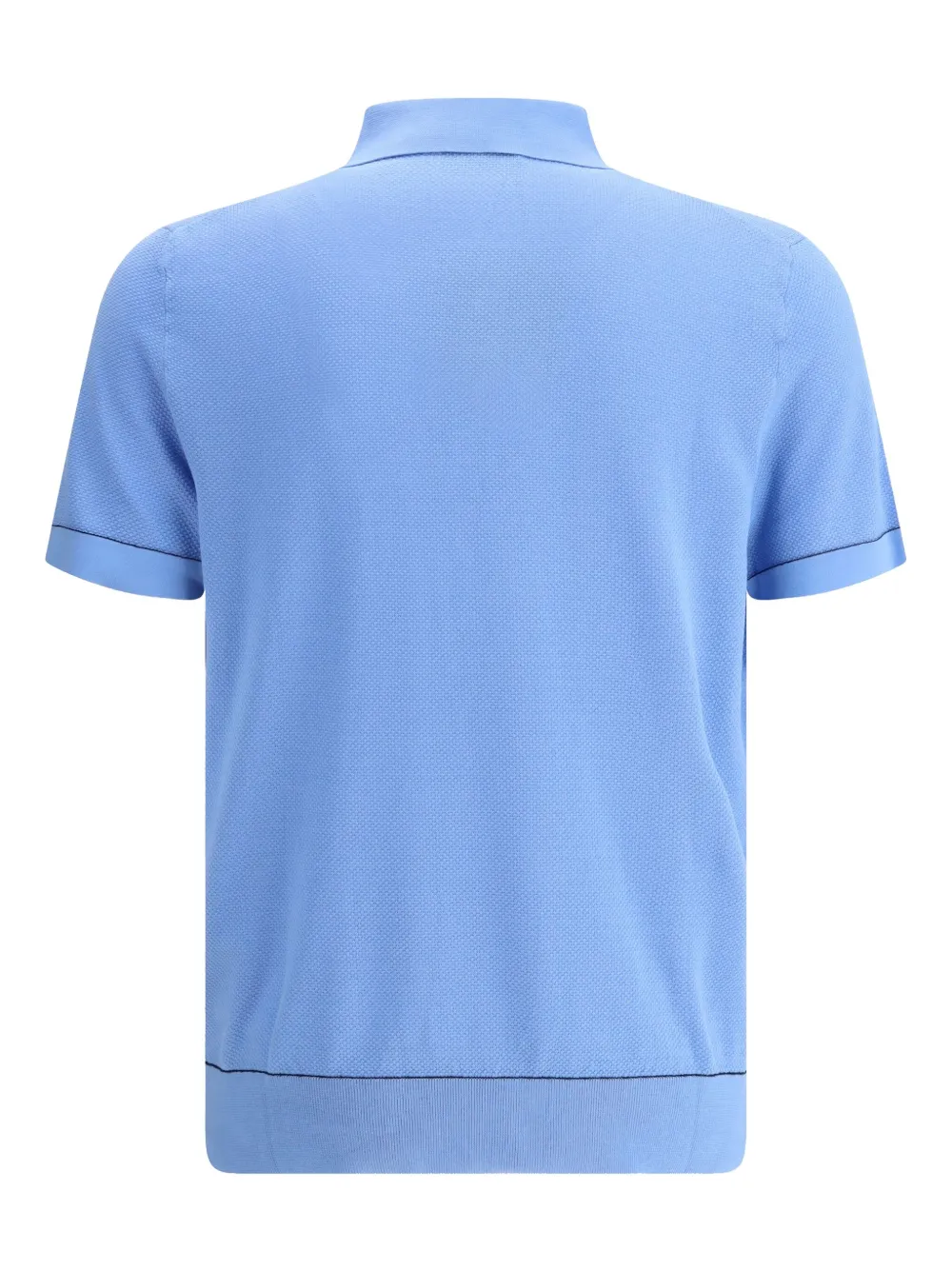 Brioni Sea Island polo shirt - Blauw