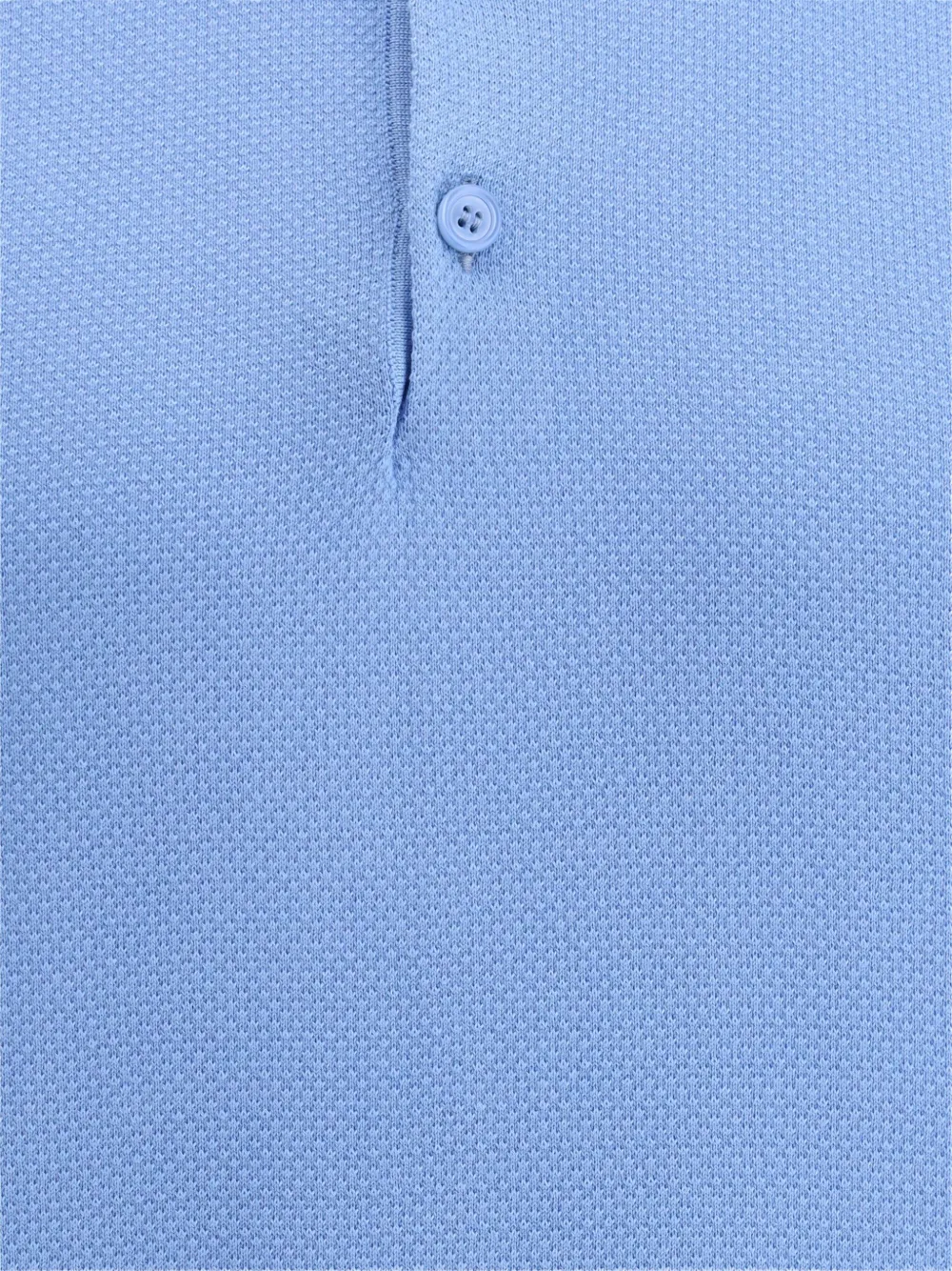 Brioni Sea Island poloshirt Blauw