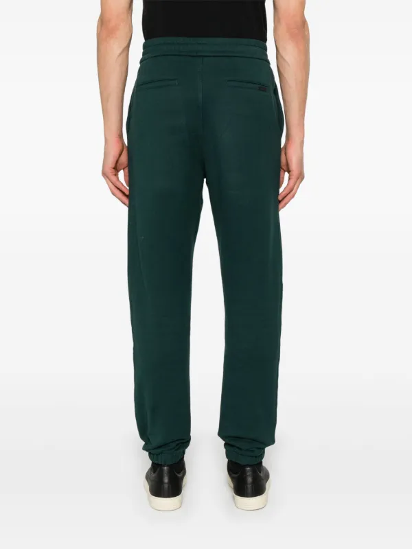 Saint Laurent Cotton Sweatpants | Green | FARFETCH