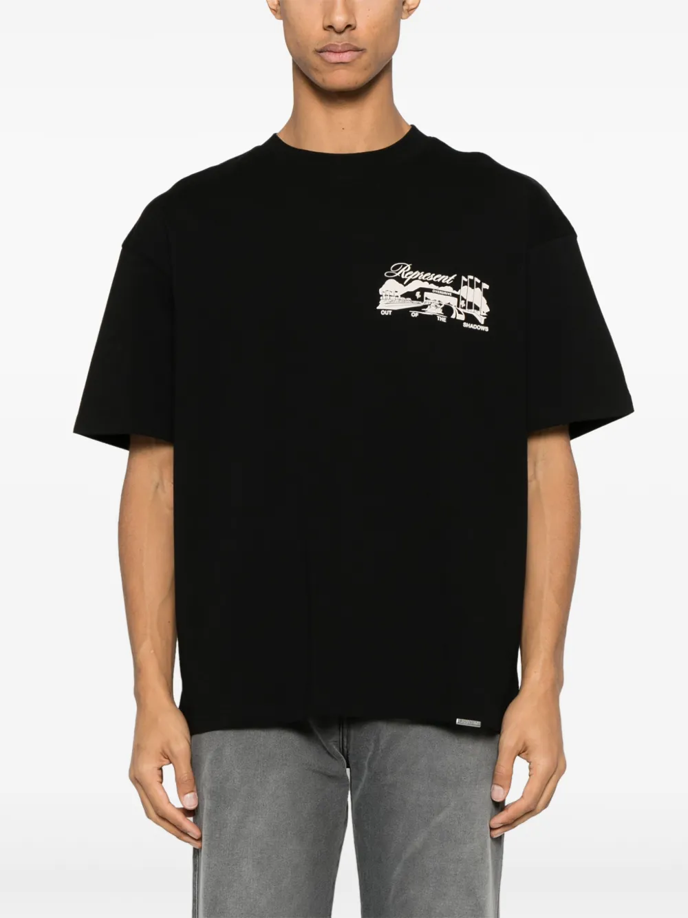 Represent Raceway T-shirt Zwart