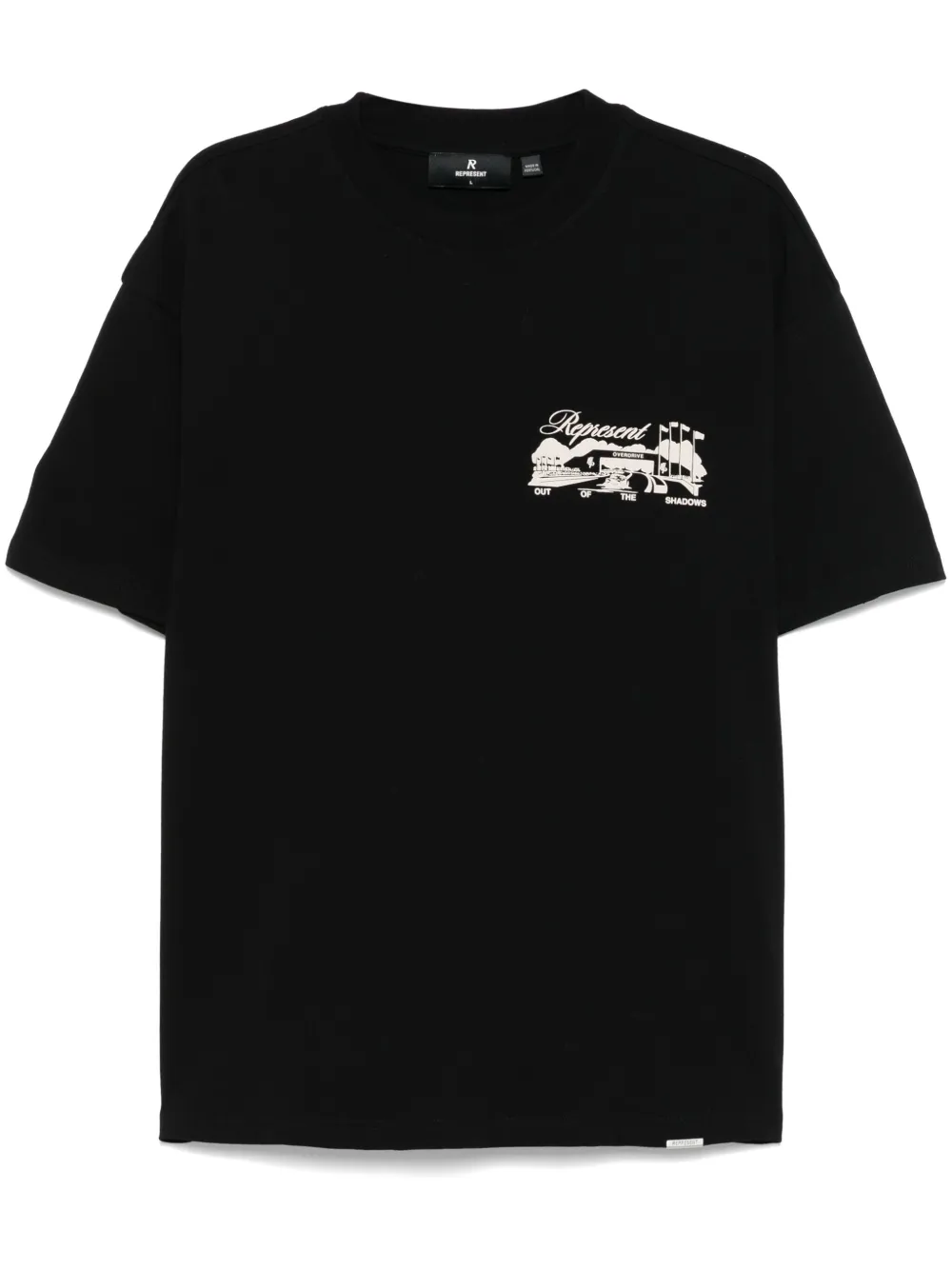 Represent Raceway T-shirt Zwart