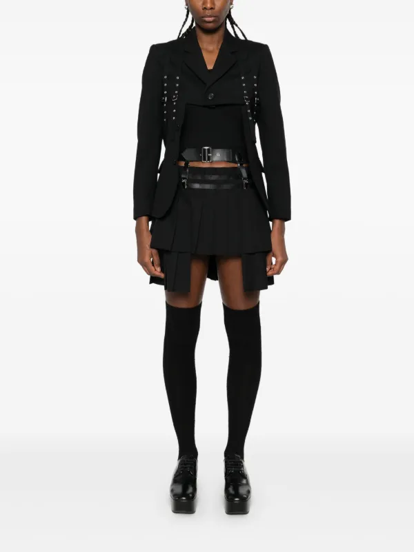 Noir Kei Ninomiya x Comme Des Garcons プリーツ ミニスカート