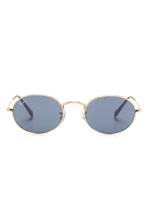 Ray-Ban Jack Geometric Frame Sunglasses | Gold | FARFETCH display picture 3