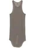 Rick Owens ribbed tank top - Grey