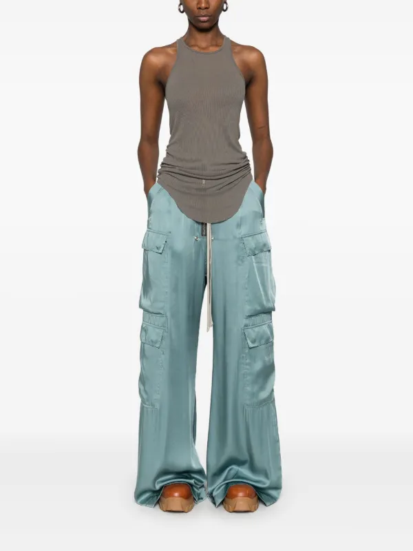 Rick Owens リブタンク Rick Owens リブ タンクトップ | グレー | FARFETCH JP