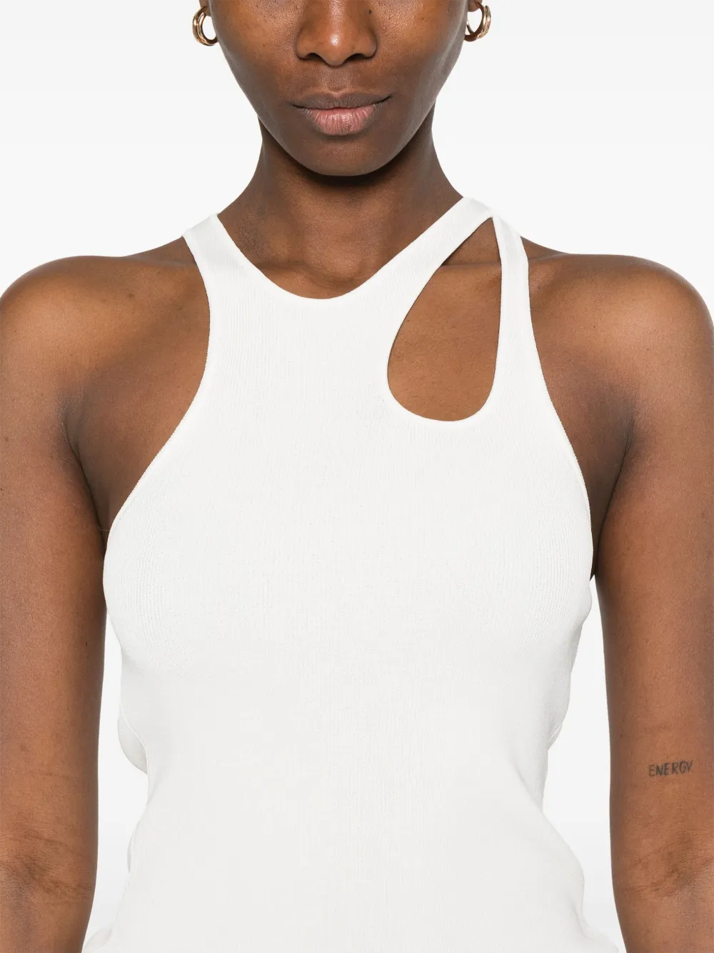 Erika Cavallini Lee tanktop Wit