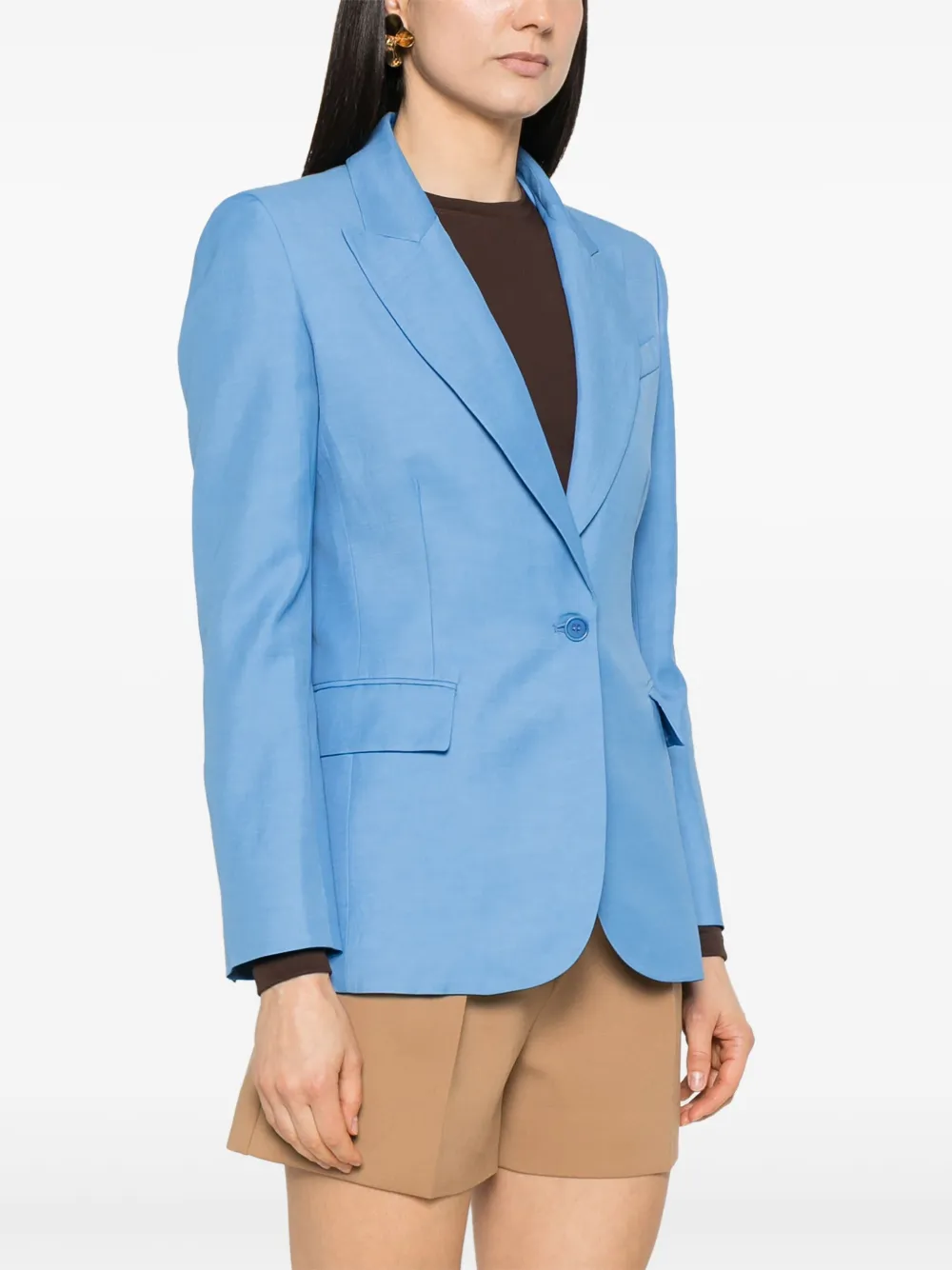 Shop P.a.r.o.s.h Raisa Blazer In Blau