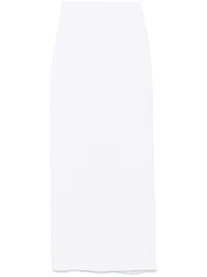 スカート Erika Cavallini Alda Midi Skirt Erika Cavallini Side Slit Midi Skirt, $312 | farfetch.com