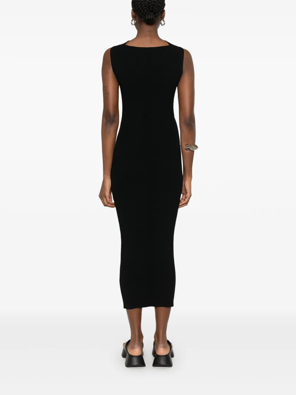 Rick Owens Gebreide jurk Zwart