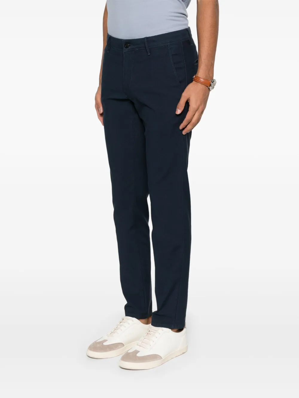 Incotex Chino broek Blauw