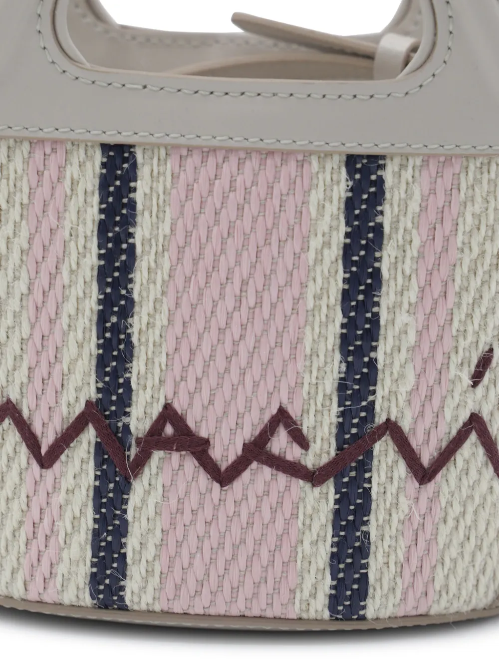 Marni Tropicalia kleine shopper Beige