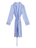 Fleur Du Mal poplin robe - Blue