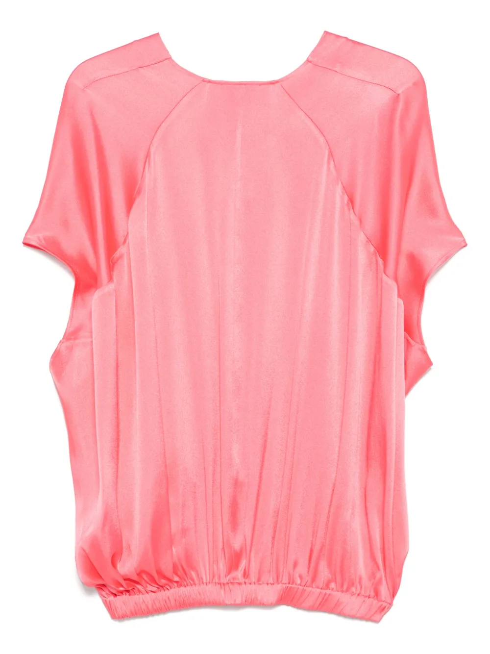 Semicouture Satijnen blouse - Roze