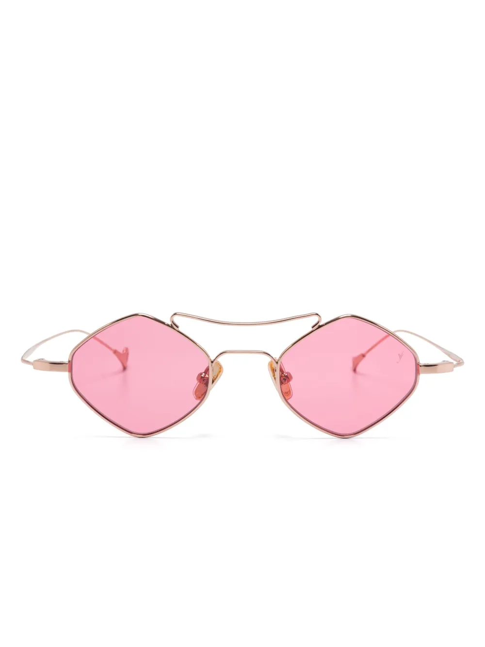 Eyepetizer geometric-frame sunglasses | Gold | Image 1