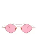 Eyepetizer geometric-frame sunglasses - Gold