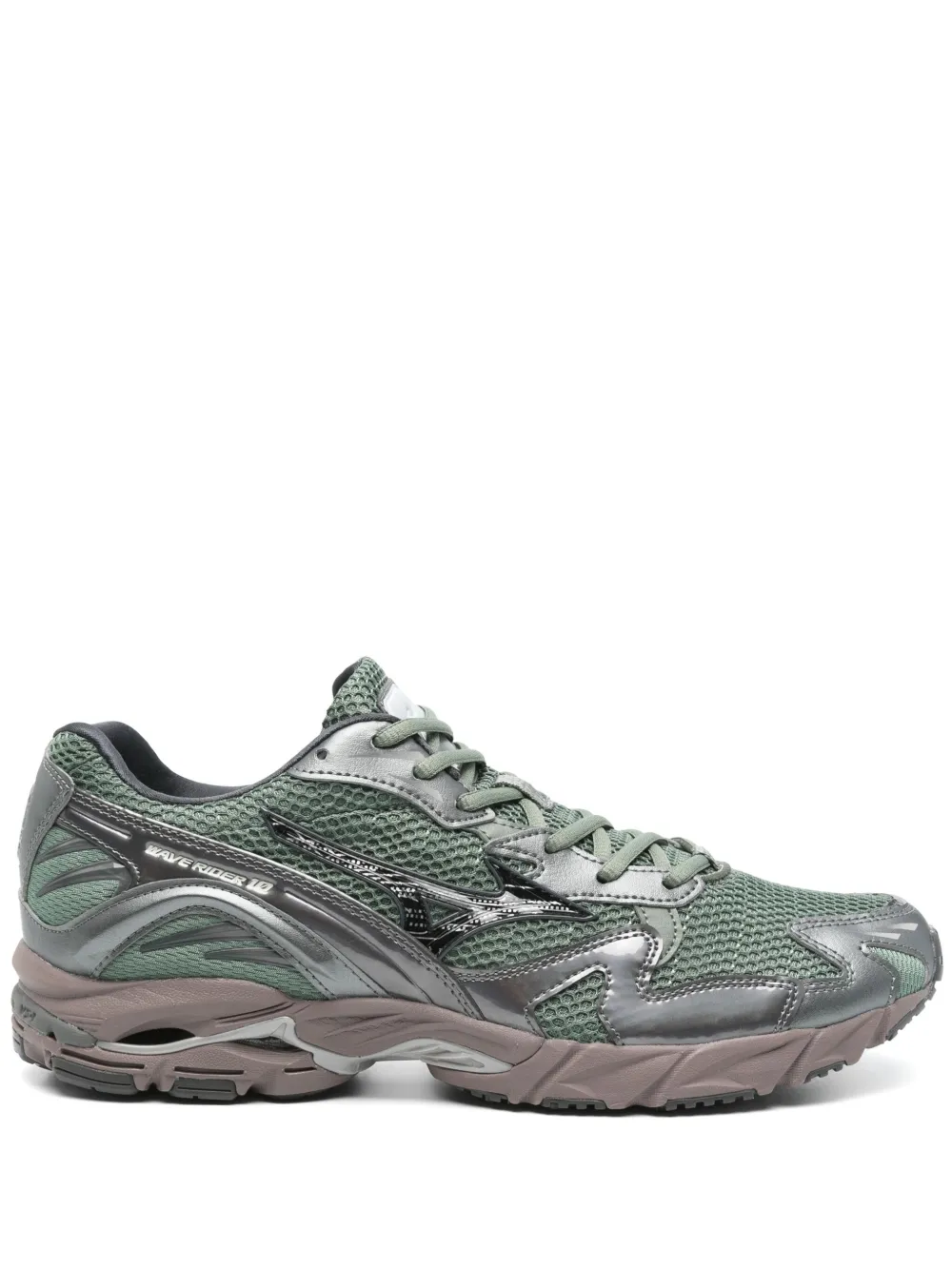 Mizuno Wave Rider 10 sneakers Groen