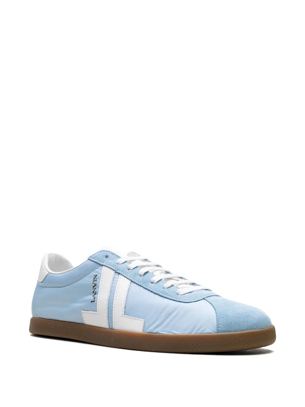 Lanvin appliqué "Light Blue" sneakers