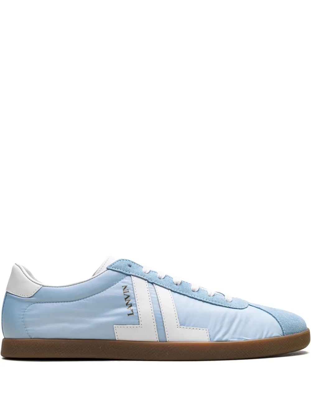 Lanvin "Light Blue" sneakers met applicatie Blauw