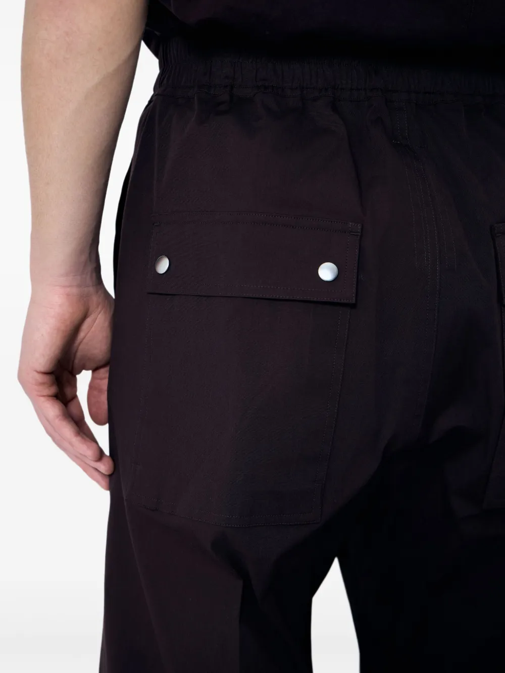 Rick Owens Bela broek met wijde pijpen Zwart