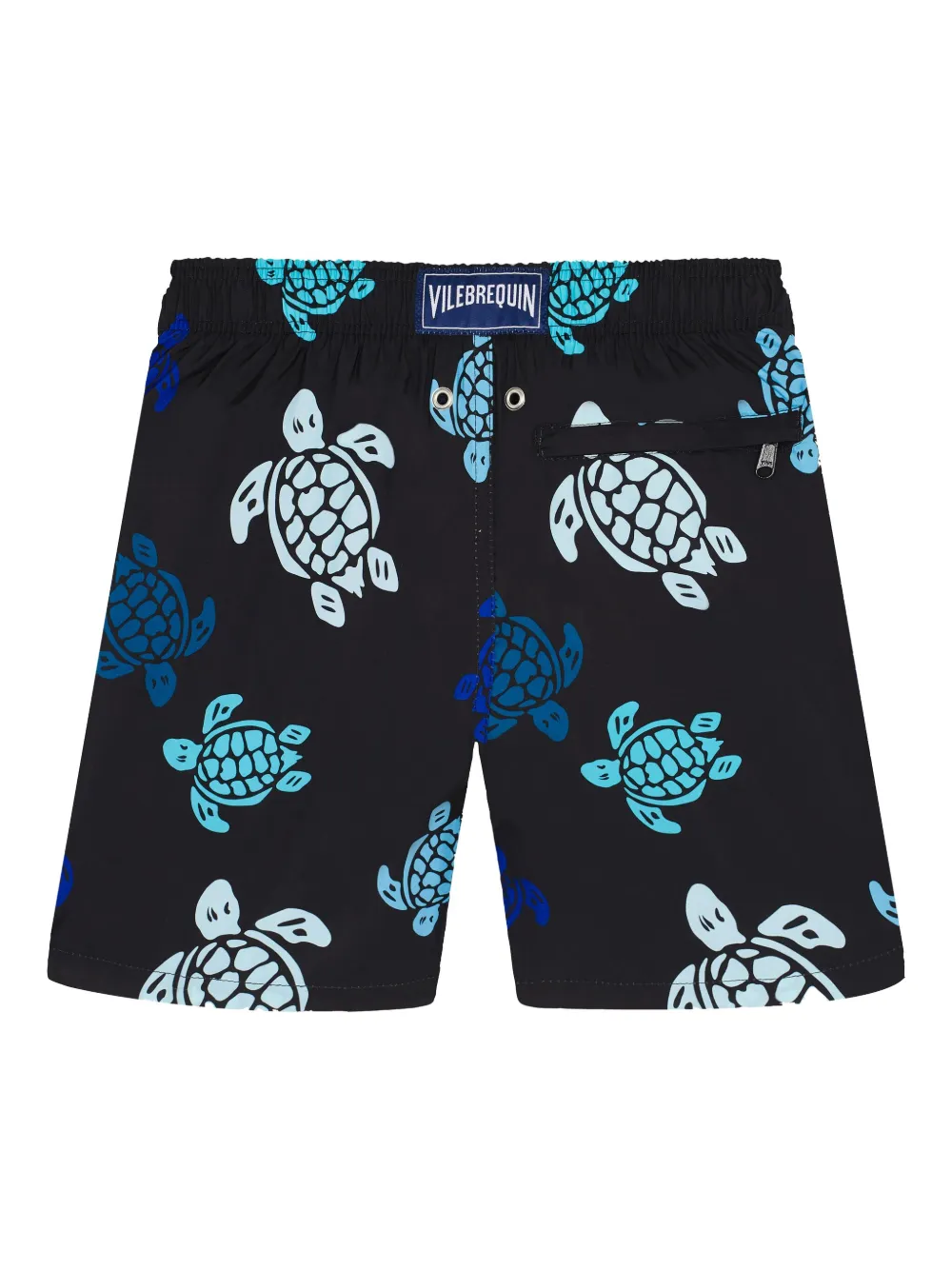 Vilebrequin Kids turtle-print swim shorts - Zwart