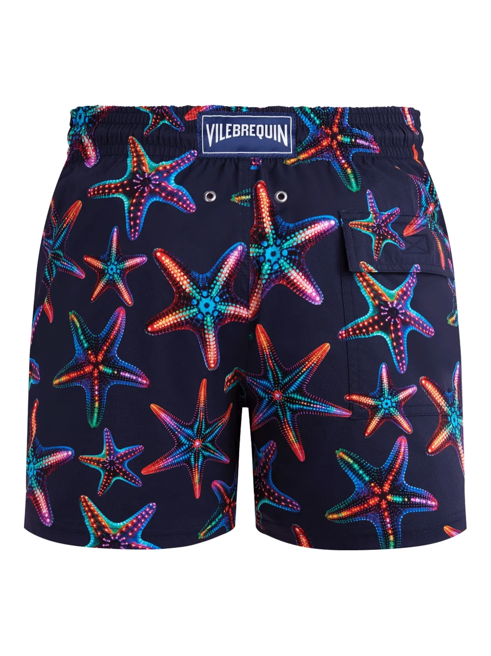 Vilebrequin Disco Stars zwembroek Blauw