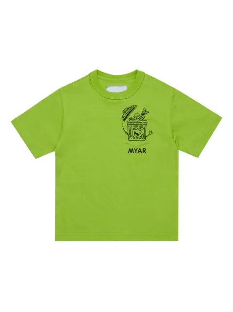 MYAR KIDS playera con estampado gráfico