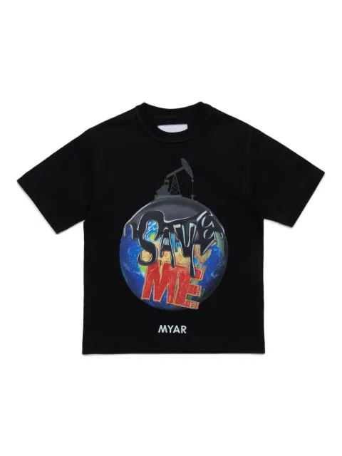 MYAR KIDS playera con estampado gráfico