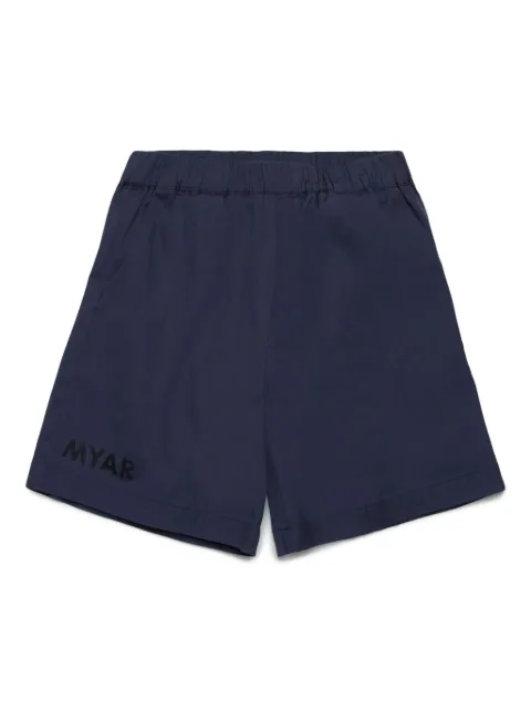MYAR KIDS shorts con logo estampado