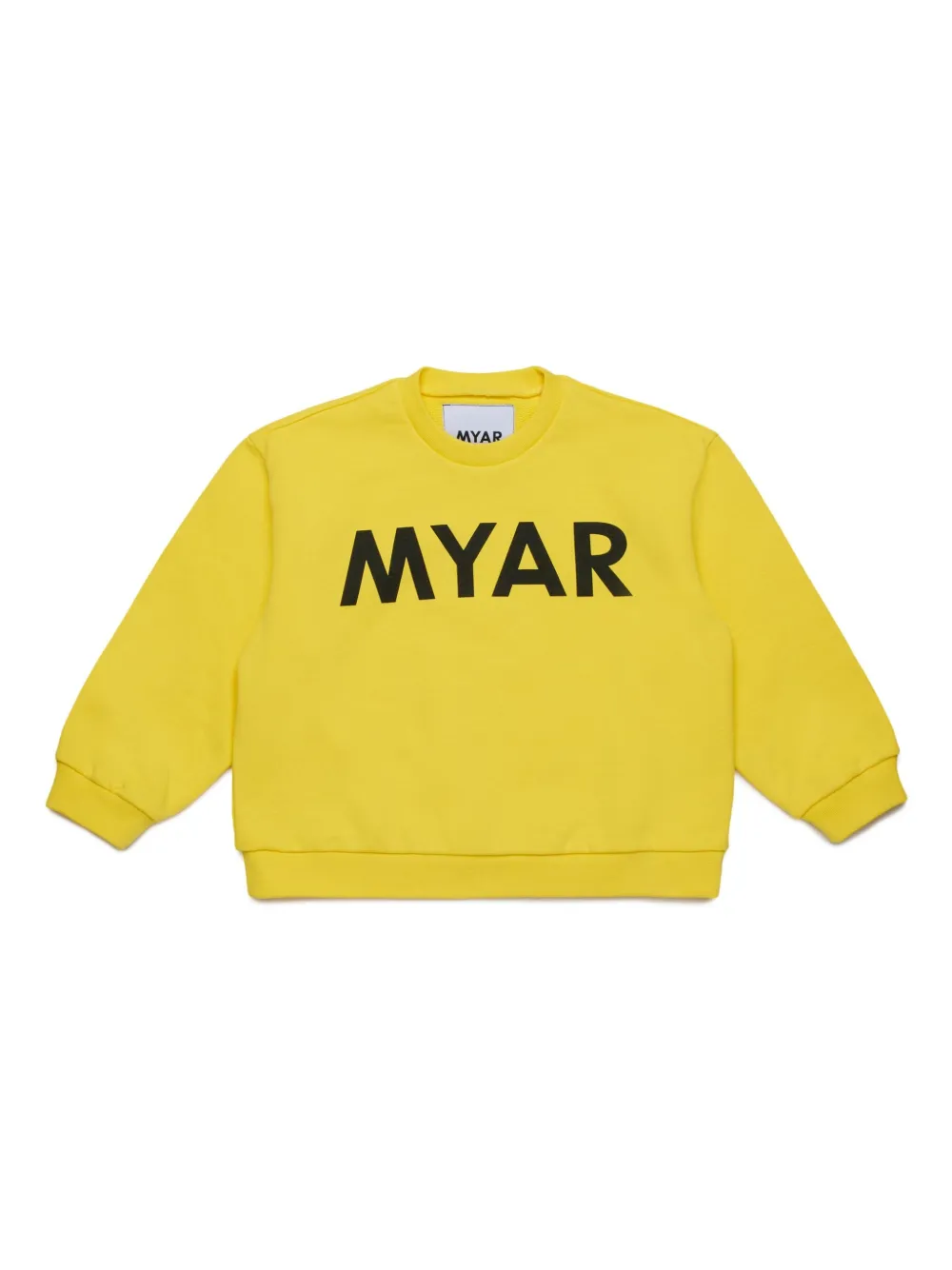 MYAR KIDS logo-print sweatshirt | Yellow | Image 1