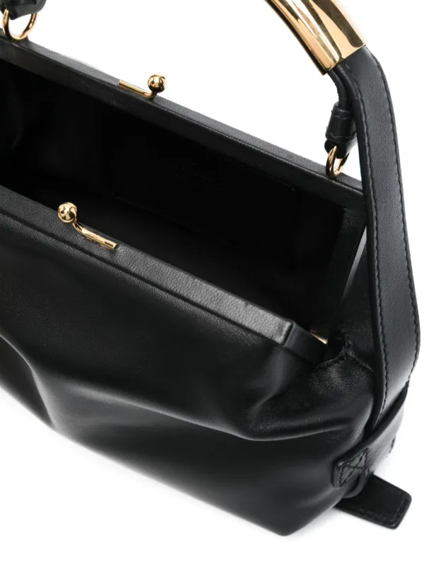 【MOSCHINO】レザー トートバッグ Moschino レザー トートバッグ | ブラック | FARFETCH JP
