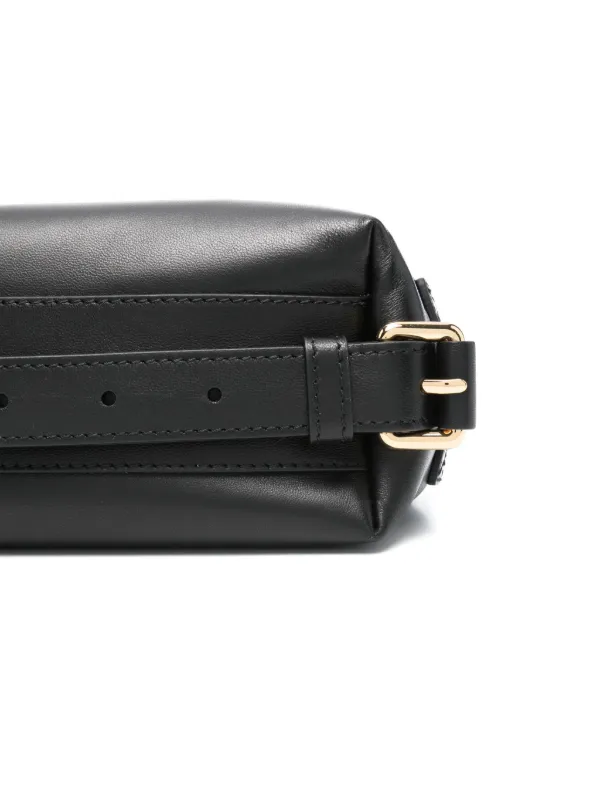 Moschino レザー トートバッグ | ブラック | FARFETCH JP
