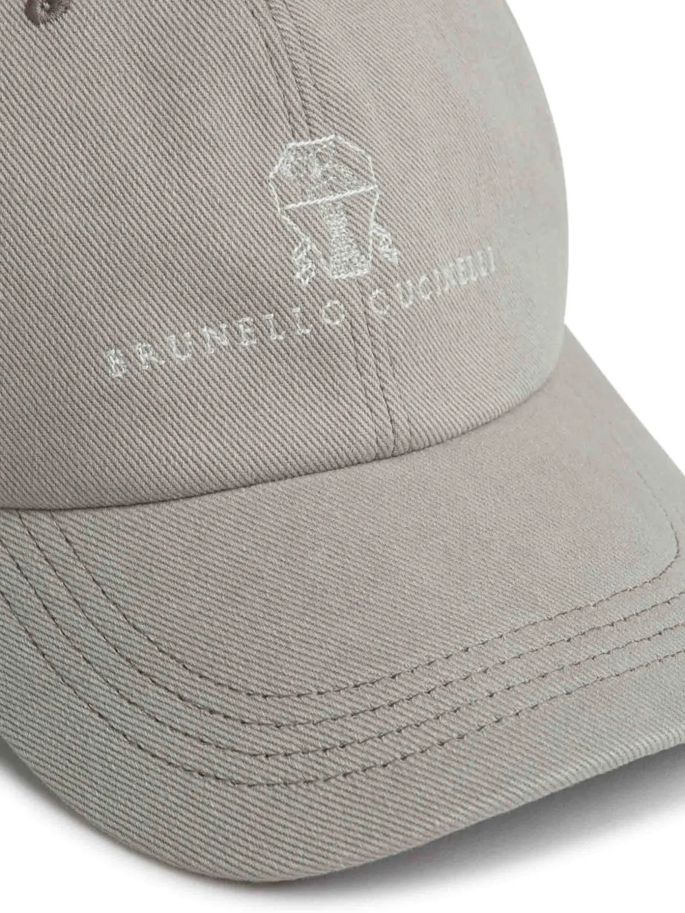 Brunello Cucinelli Pet met logo Beige