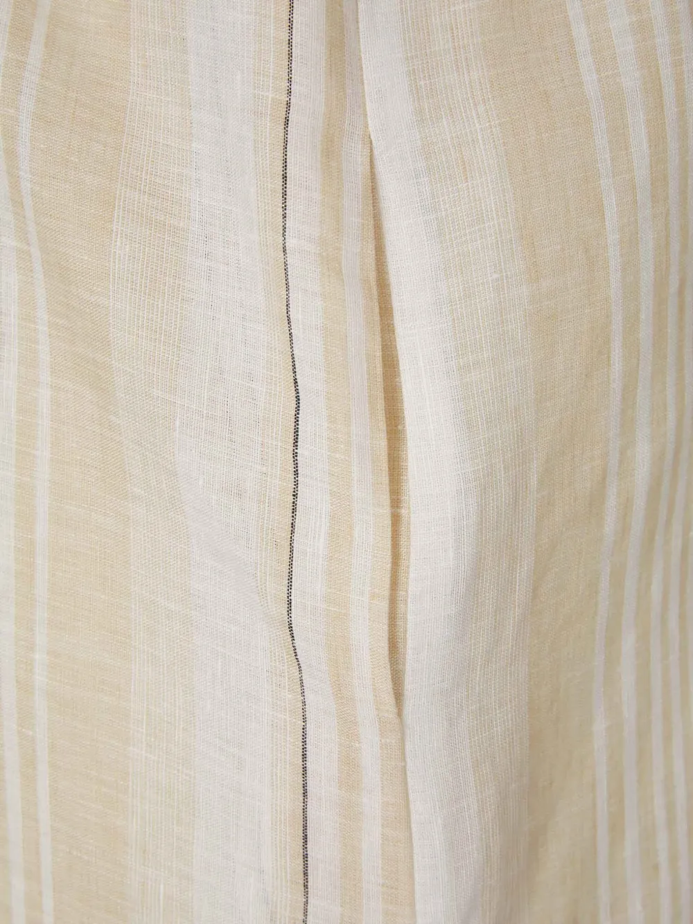 Peserico Gestreepte blousejurk Beige