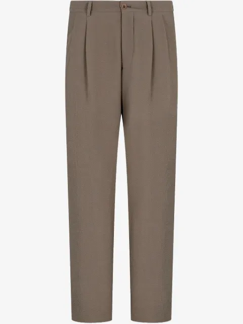 Giorgio Armani pleat-detail trousers