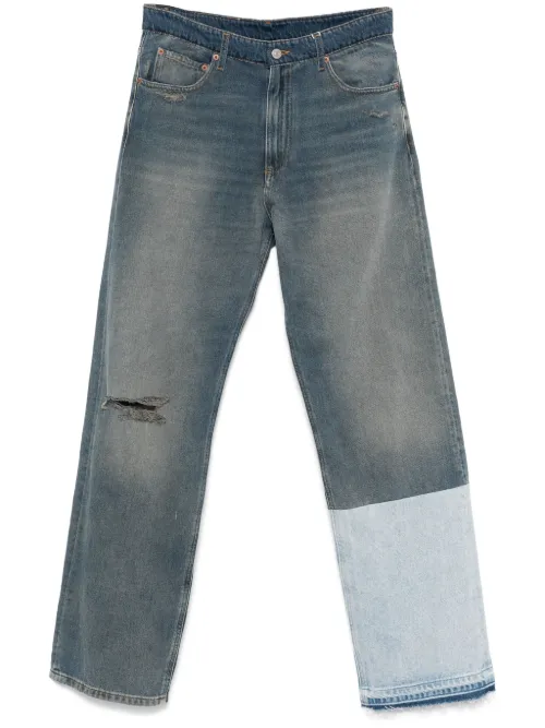 Jean à design colour block - MM6 Maison Margiela - Modalova