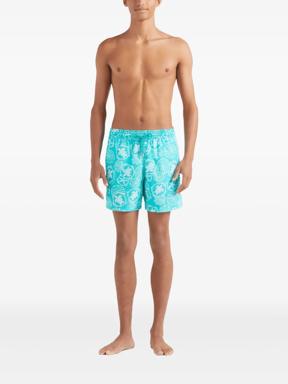 Vilebrequin Oursins swim shorts - Groen