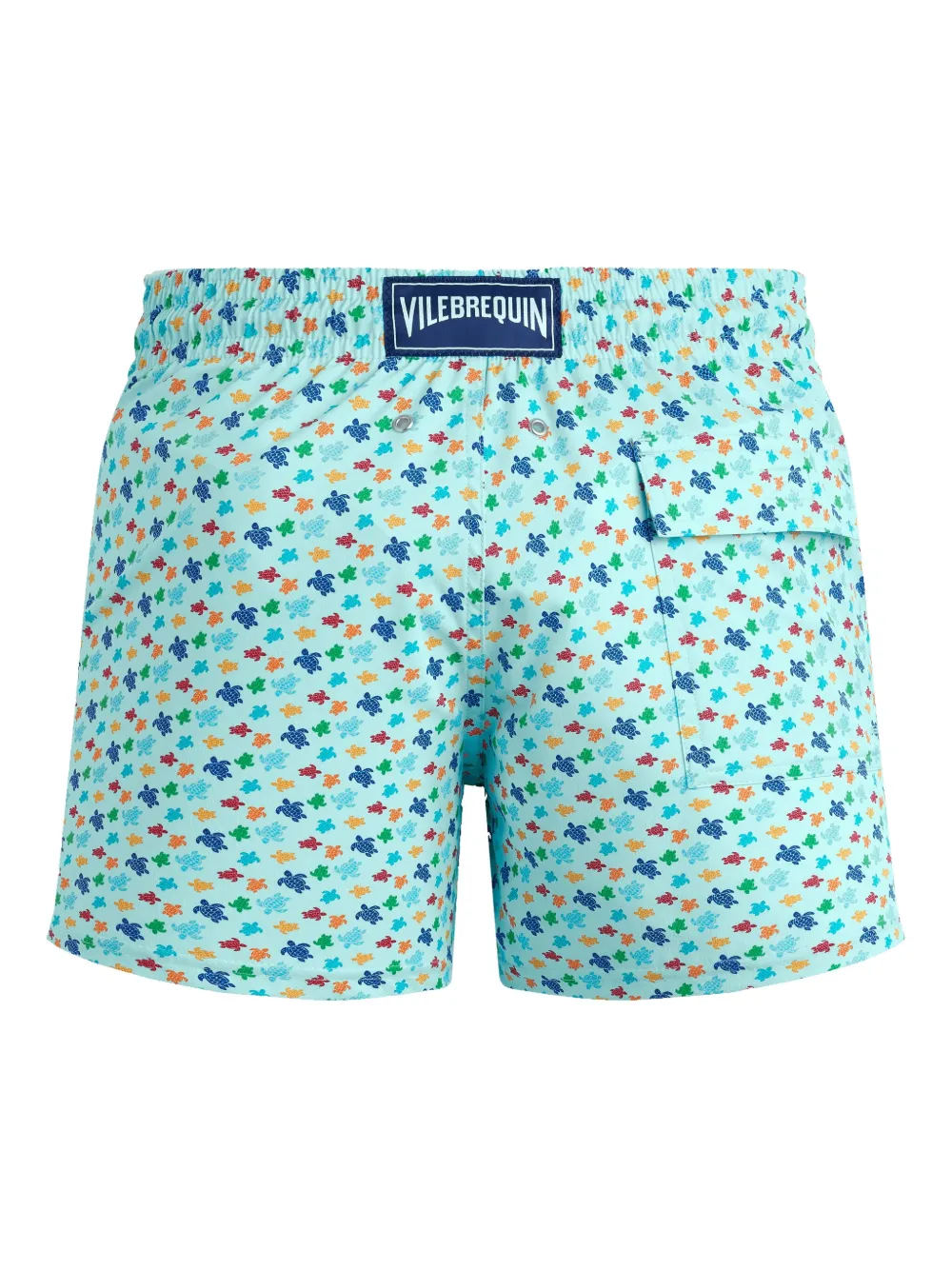 Vilebrequin Micro Ronde Des Tortues Rainbow swim shorts - Blauw