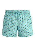 Vilebrequin Micro Ronde Des Tortues Rainbow swim shorts - Blue